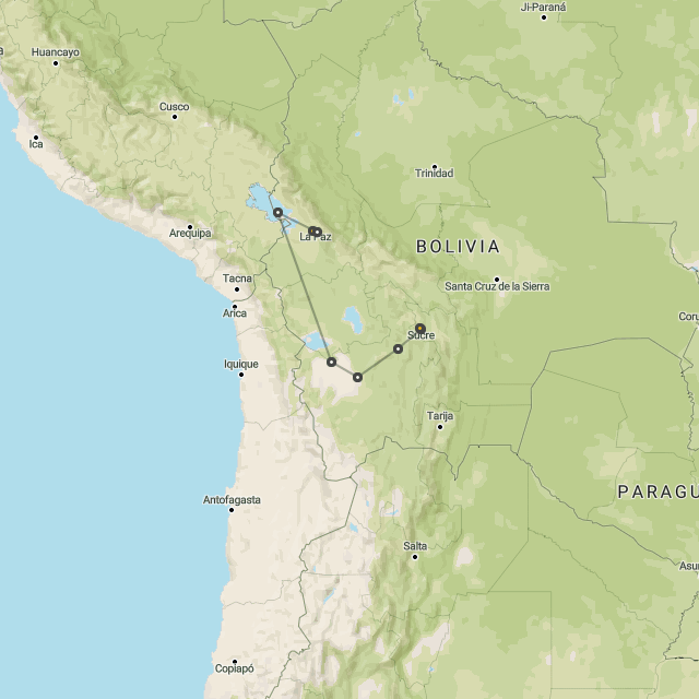 Titicaca, Uyuni, Potosi & Sucre
