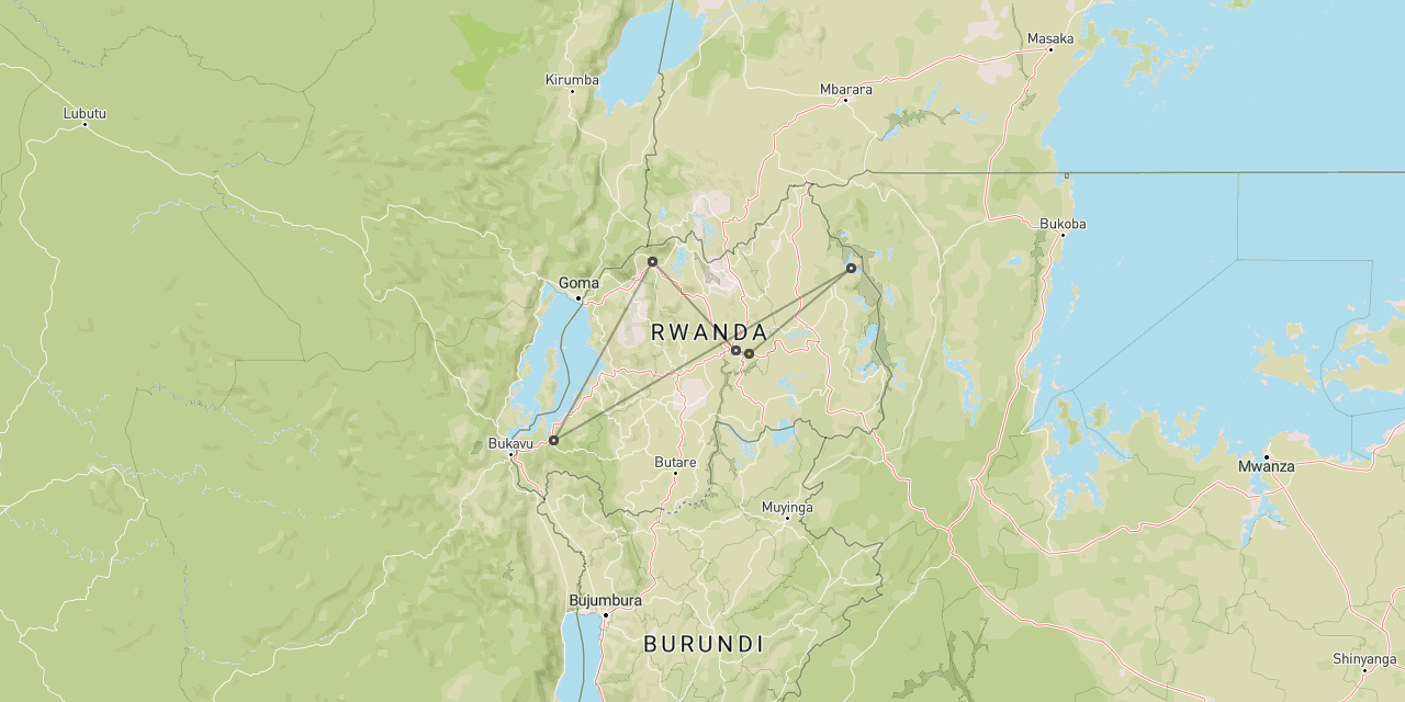 Primates & safari in Rwanda