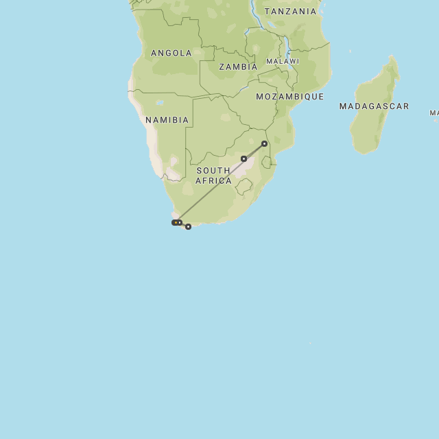 Short Kruger safari and Cape