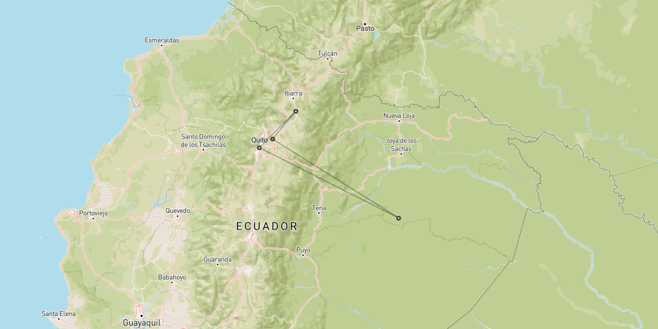 Otavalo, Quito & Yasuni Amazon