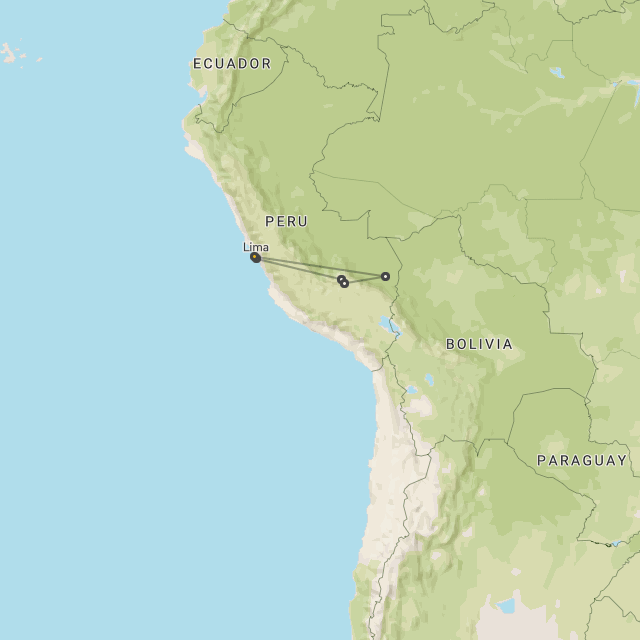 Inca Highlands & Amazon