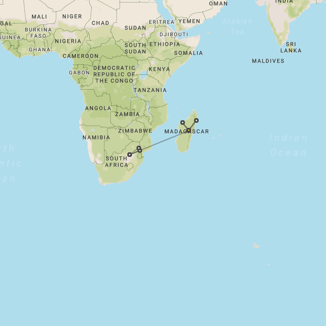 Kruger, Namoroka & Masoala