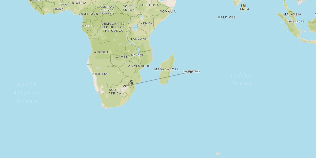 Kruger safari & Mauritius