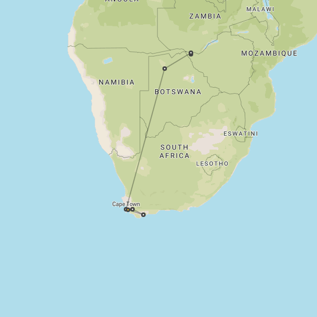 Vic Falls, Bots & Cape