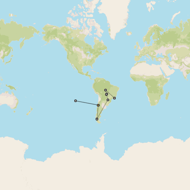 Pantanal, Iguacu, Patagonia & Rapa Nui