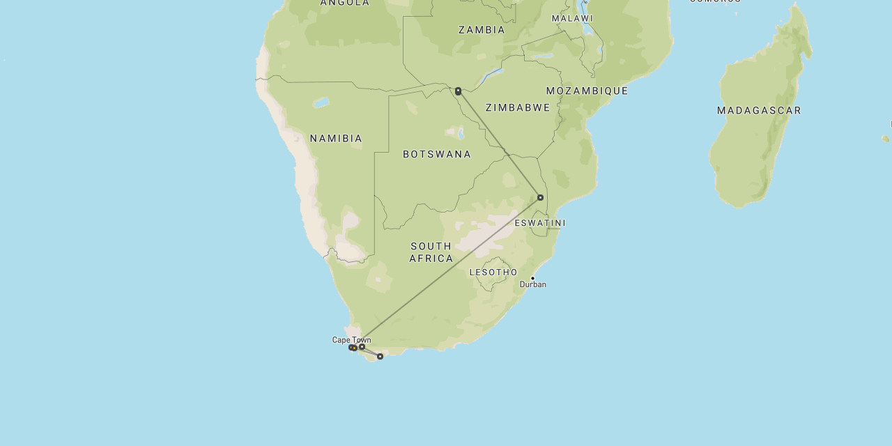 Vic Falls, Hwange & Cape