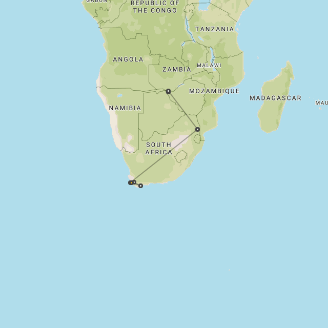 Vic Falls, Hwange & Cape